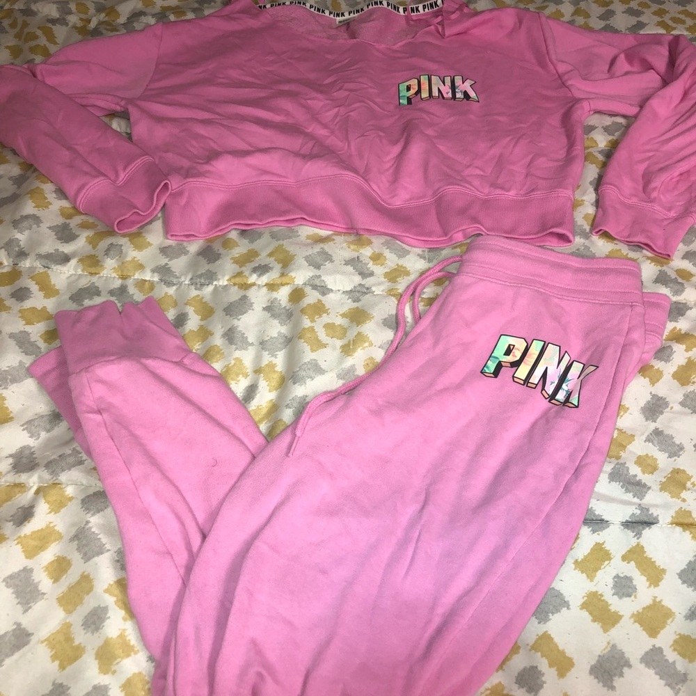 VICTORIA SECRET PINK SWEAT SUITE